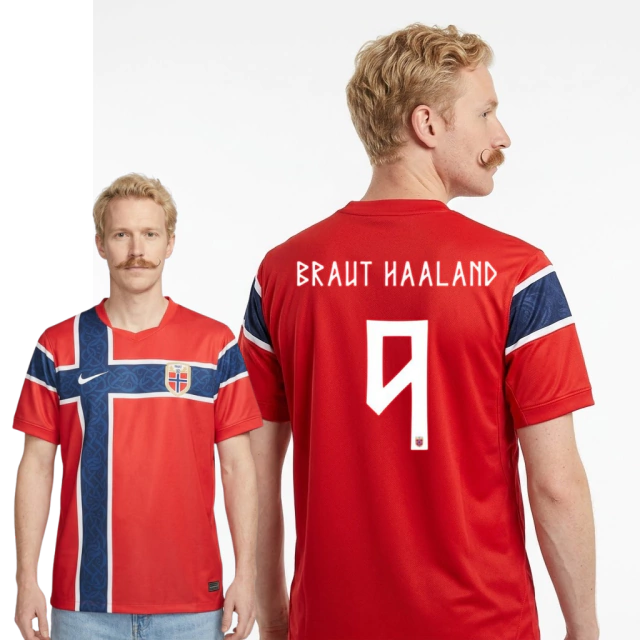Camiseta de hombre de la selección nacional de Noruega - Local - 26/27