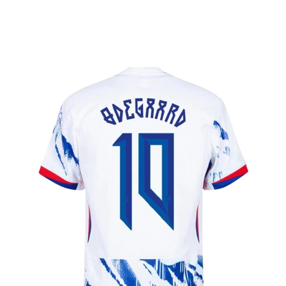 Camiseta de hombre de la selección nacional de Noruega visitante - 24/25