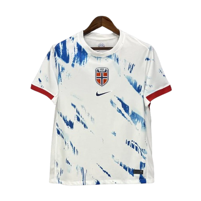 Camiseta de hombre de la selección nacional de Noruega visitante - 24/25