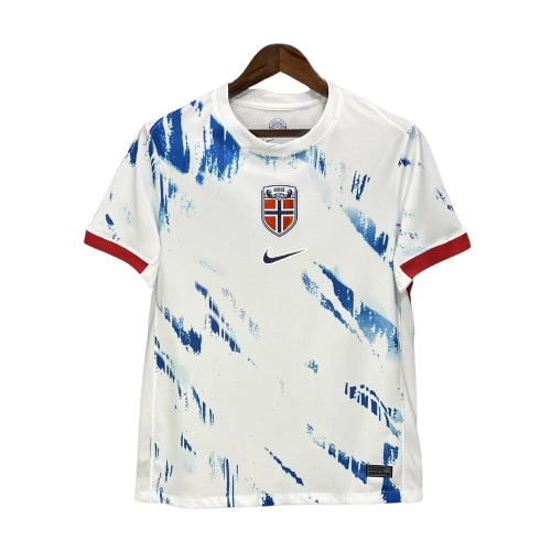 Camiseta de hombre de la selección nacional de Noruega visitante - 24/25