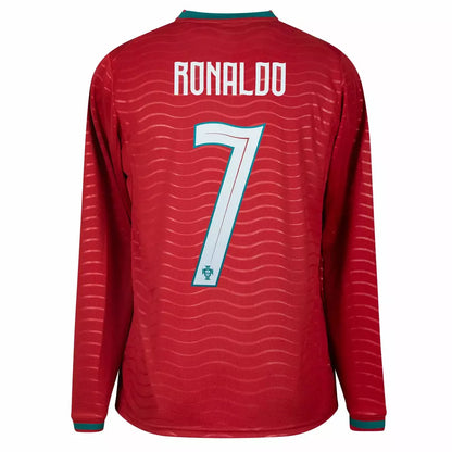 Man's Long Sleeve Portugal National Team Home - 26/27