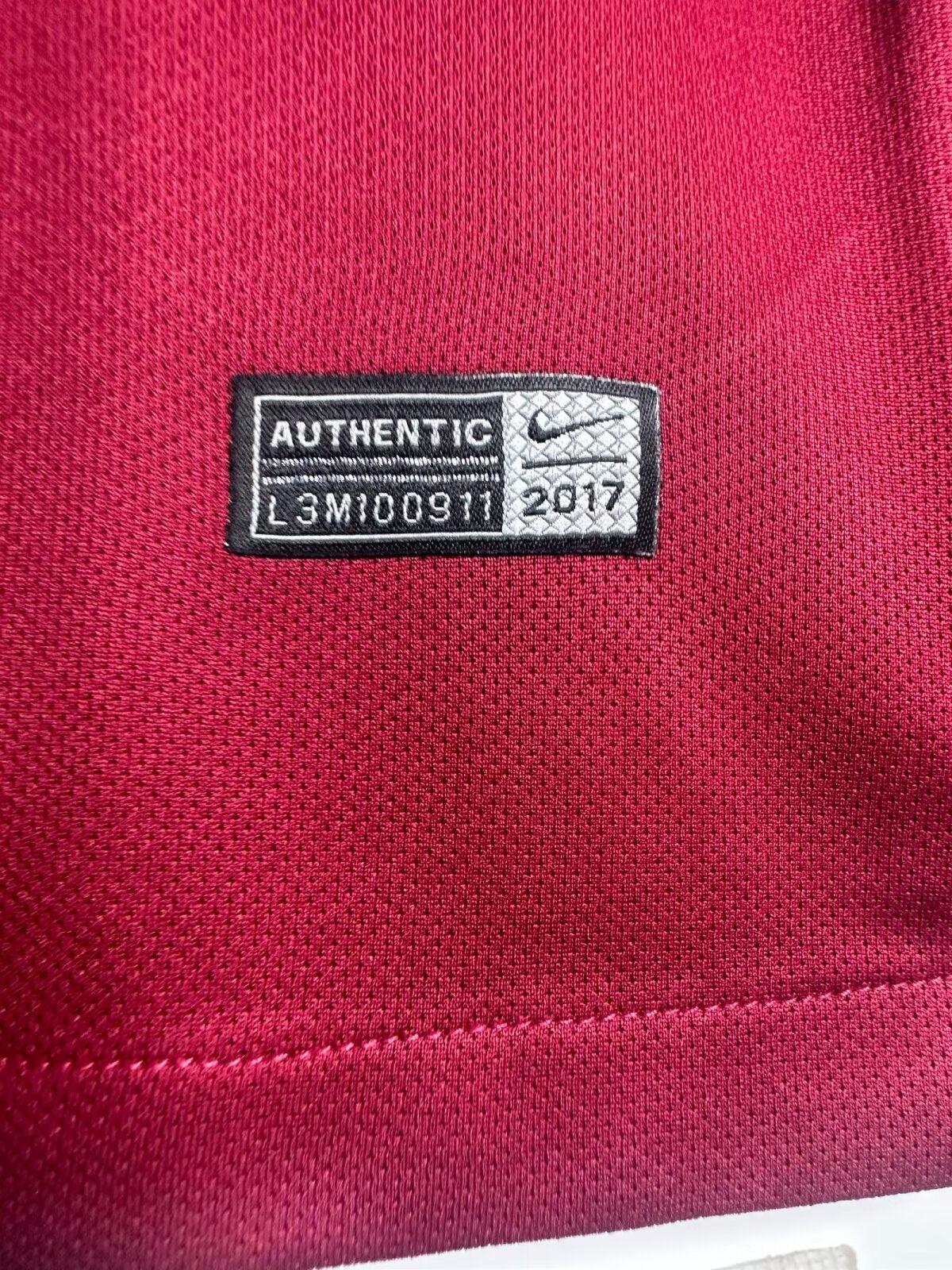 Maillot Rétro Homme Manches Longues Domicile AS Roma - 2017/18