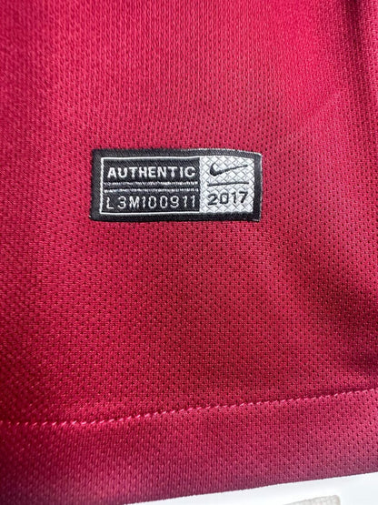 Maillot Rétro Homme Manches Longues Domicile AS Roma - 2017/18
