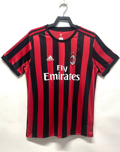 Camiseta retro de hombre Milan Equipo local - 2017/2018