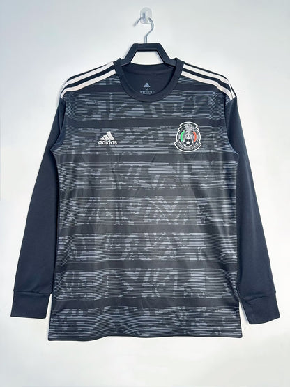 Hombre Manga Larga Retro Selección Nacional de México Local - 2019