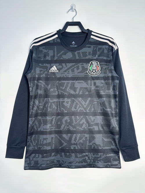 Hombre Manga Larga Retro Selección Nacional de México Local - 2019