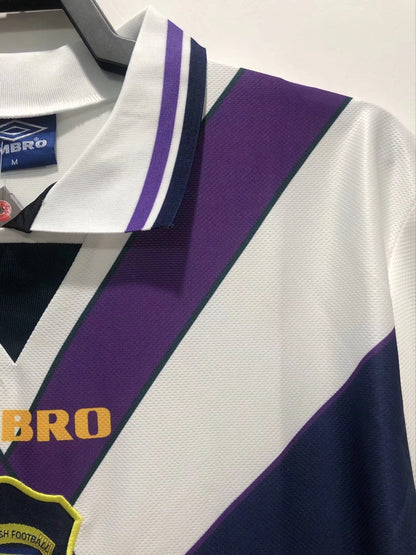 Camiseta retro de la segunda equipación de la Selección Nacional de Escocia para hombre - 1994/96