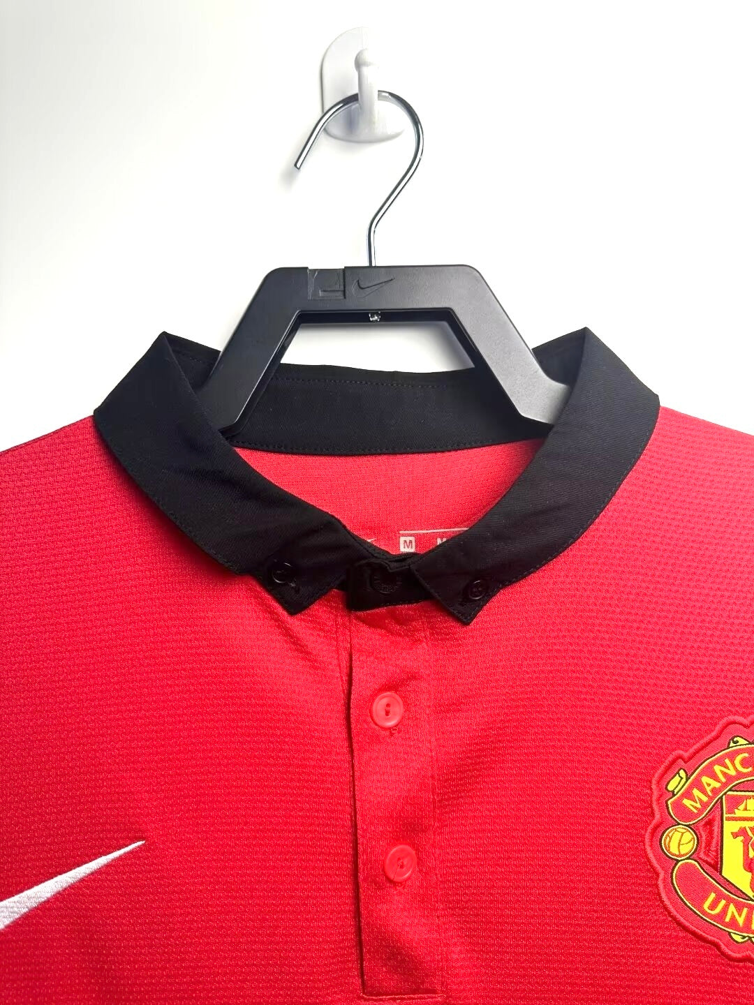 Maillot Rétro Homme Manches Longues Domicile Manchester United - 2013/2014