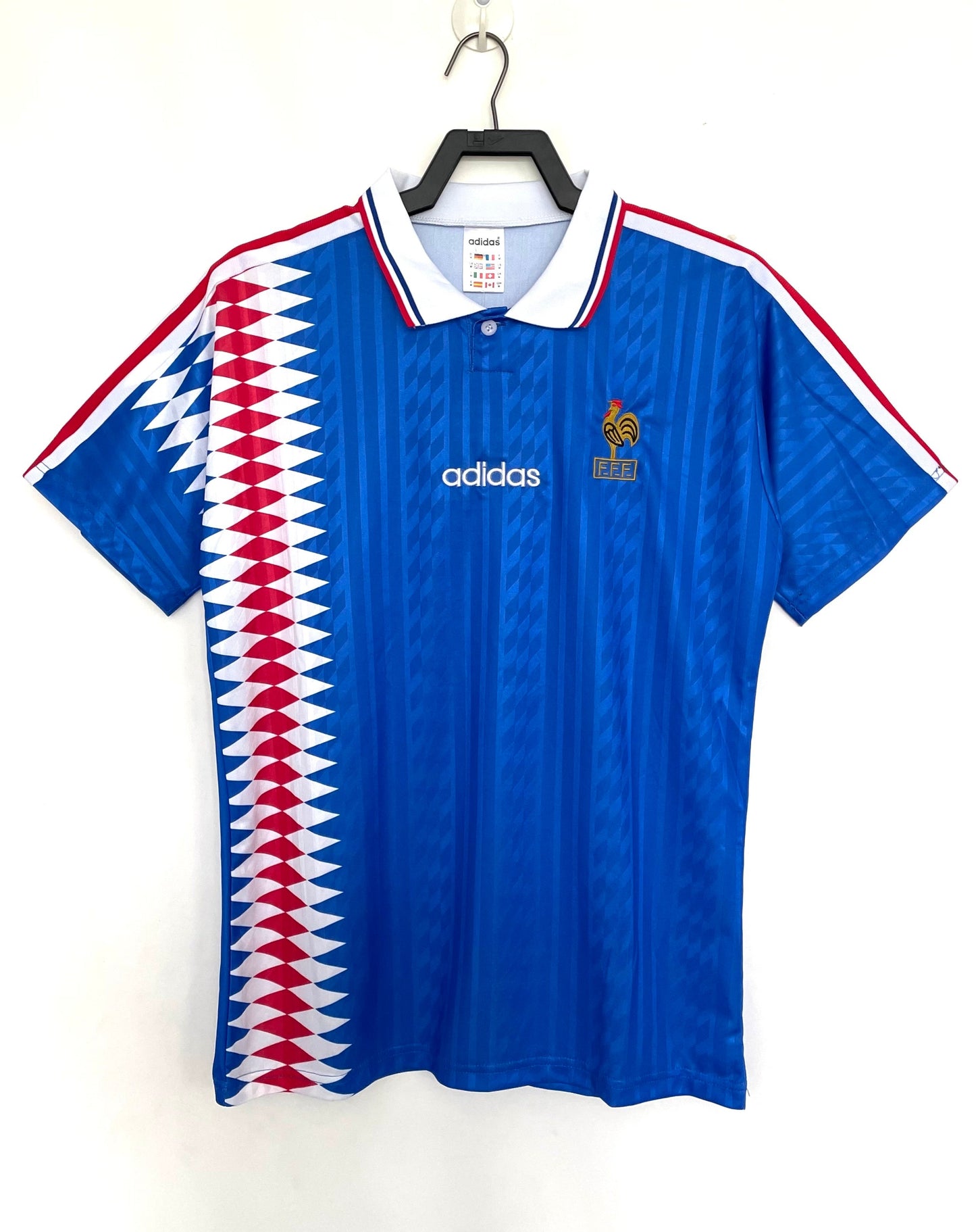 Camiseta Retro de Hombre de la Selección Nacional de Francia - 1994