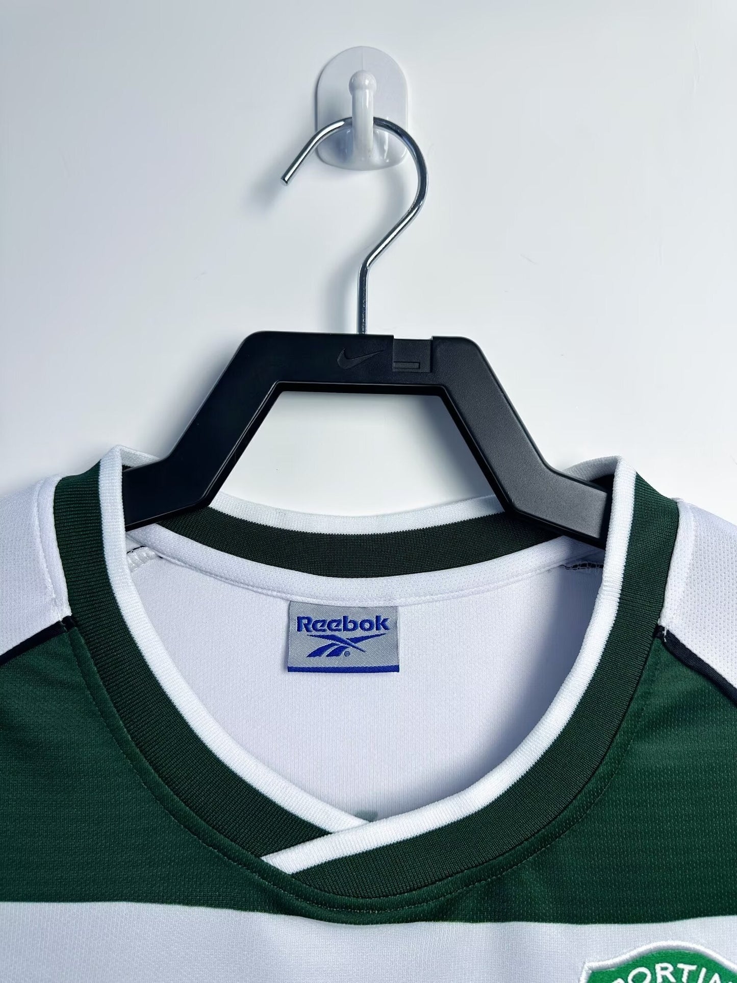 Maillot domicile rétro homme manches longues Lisbonne - 2001/03