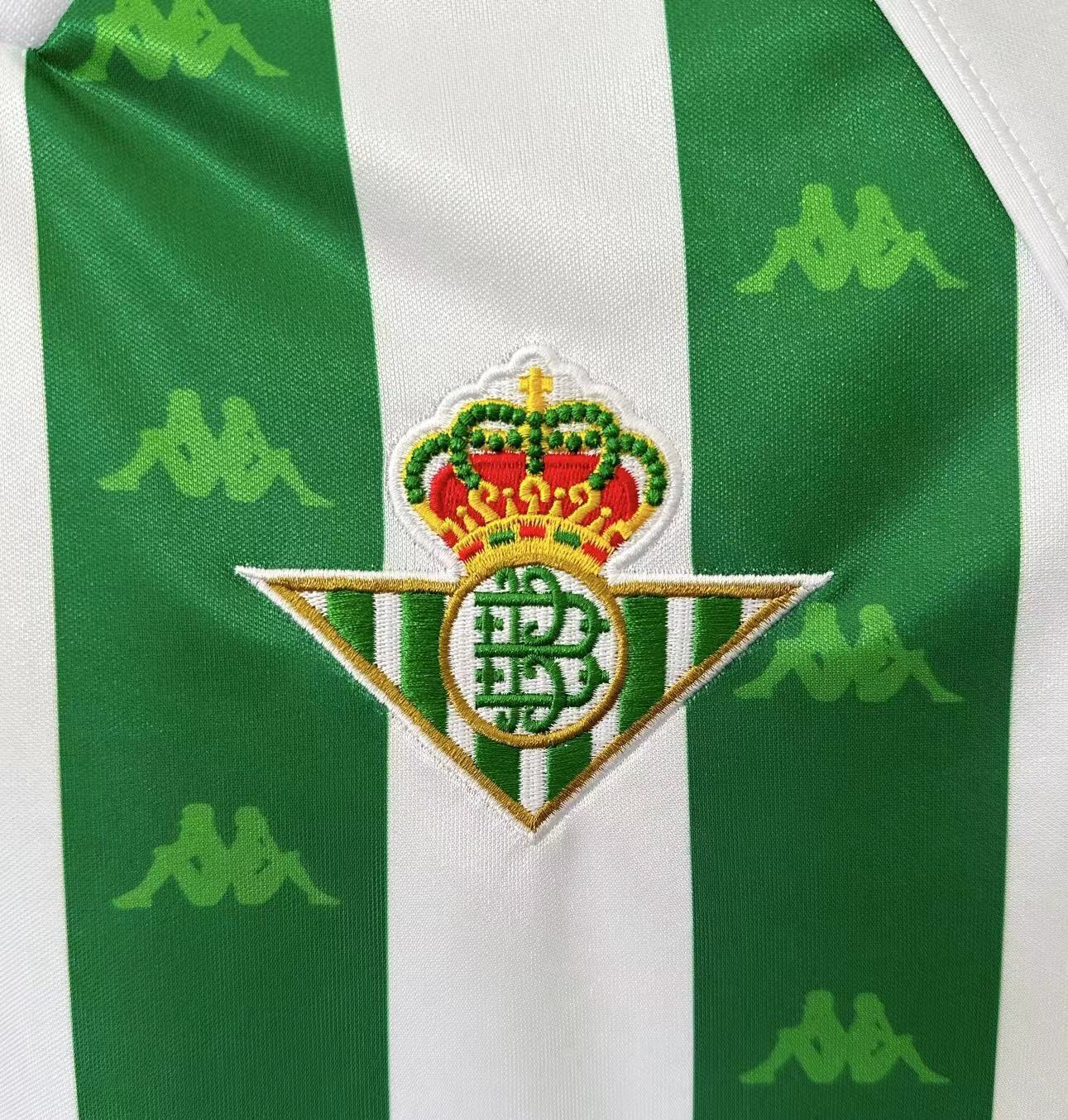 Maillot Rétro Homme Manches Longues Real Betis - 1995/97