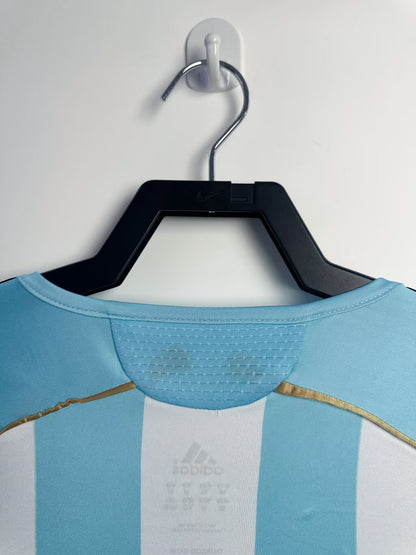 Maillot Rétro Homme Manches Longues Equipe Nationale Argentine Domicile - 2006/07