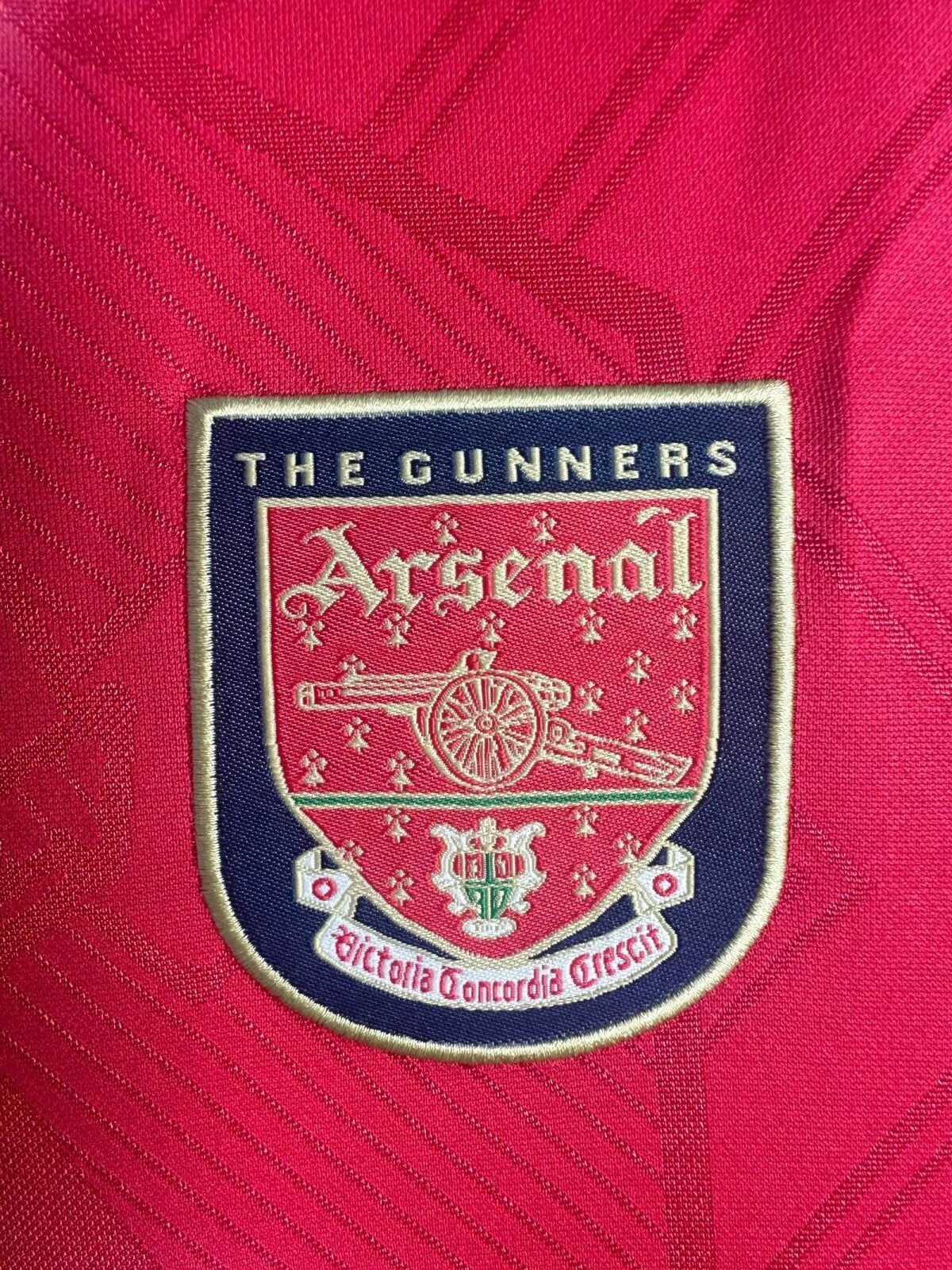 Maillot domicile rétro homme Arsenal Manches longues - Saison 1996/97