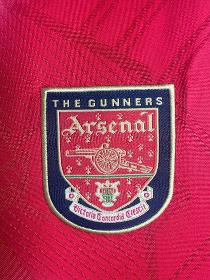 Maillot domicile rétro homme Arsenal Manches longues - Saison 1996/97