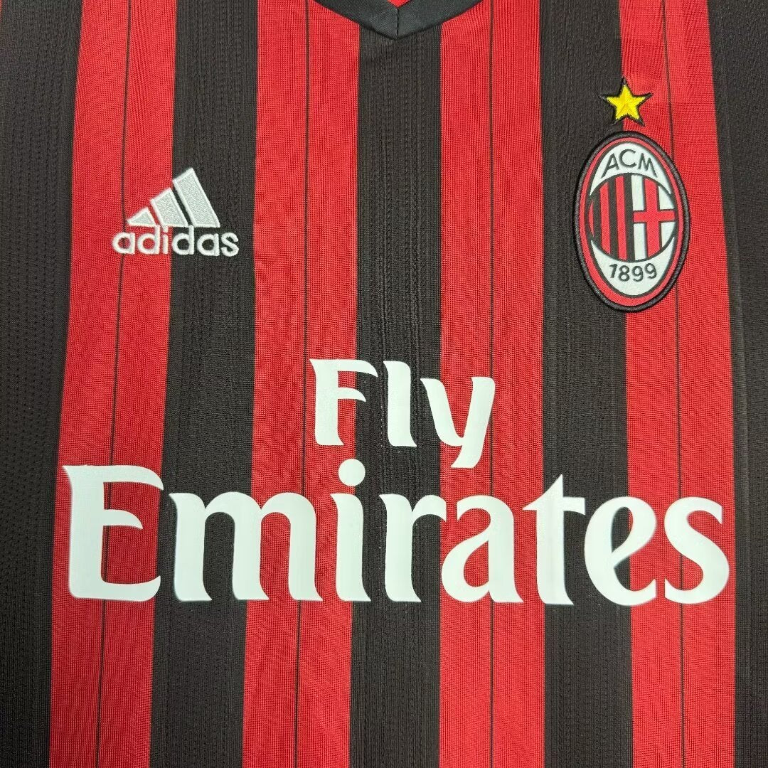 Maillot Rétro Milan Domicile Homme - 2013/2014