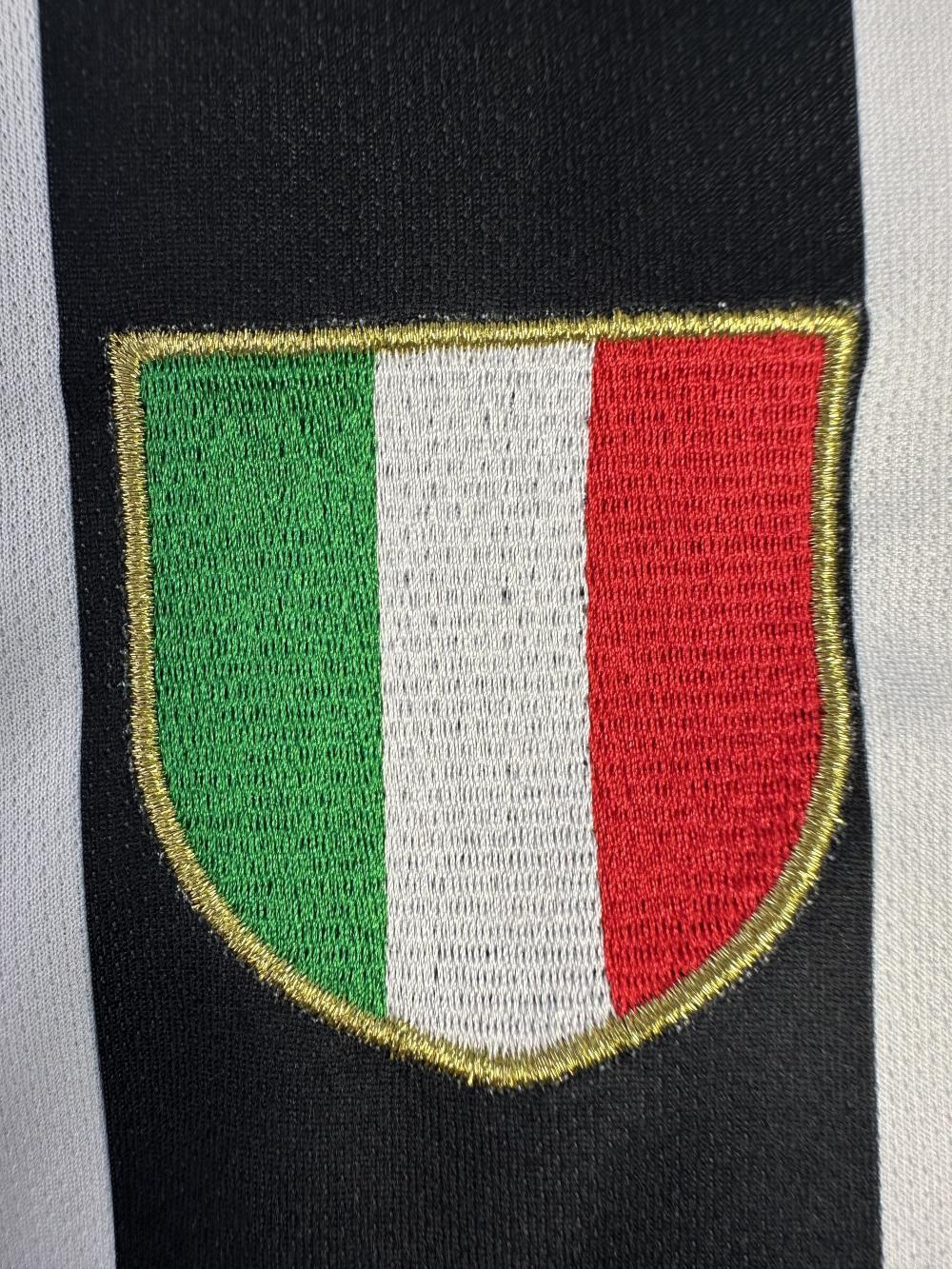 Maillot rétro manches longues domicile Juventus pour homme - 2002/03