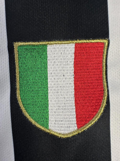 Maillot rétro manches longues domicile Juventus pour homme - 2002/03