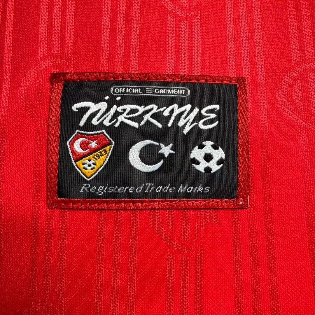 Camiseta retro para hombre de la selección nacional de Turquía - 1996
