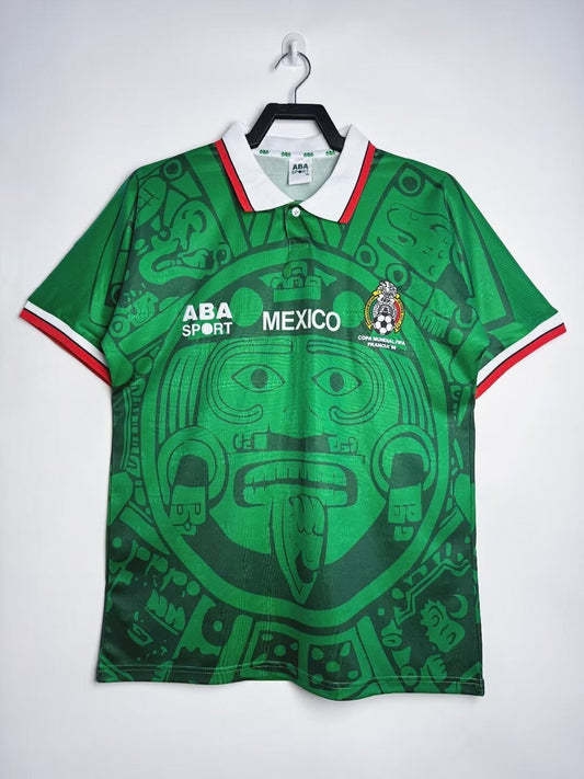 Camiseta Retro de Hombre Selección Nacional de México Local - 1998