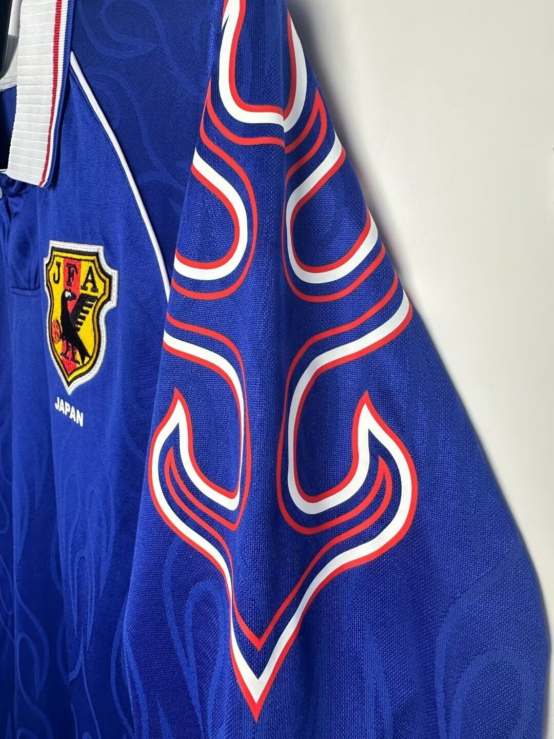 Maillot Rétro Homme Manches Longues Équipe Nationale du Japon Domicile - 1998
