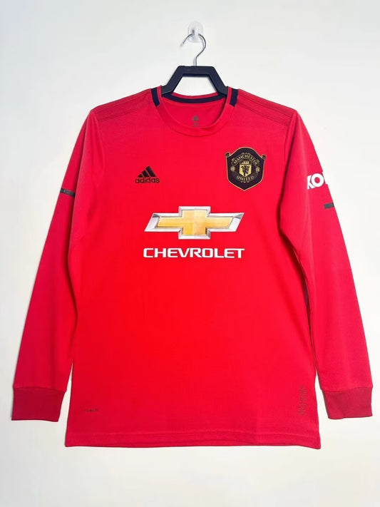 Retro Long Sleeve Manchester United Home - 2019/20