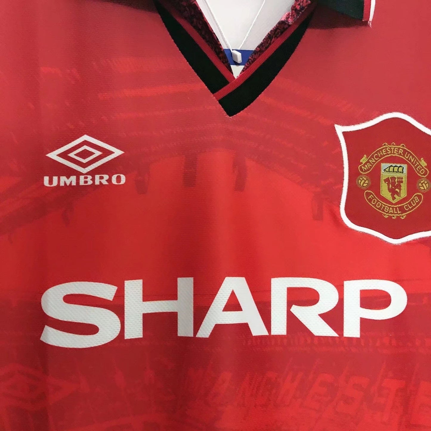 Camiseta Retro para Hombre Manchester United Local - Temporada 1994/96