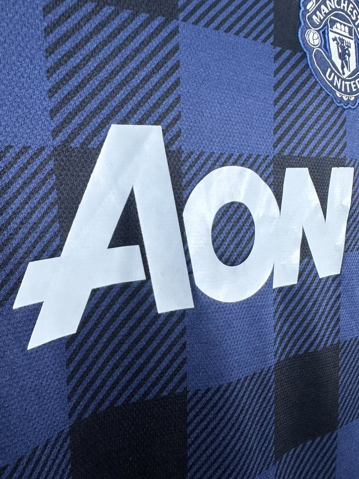 Maillot Rétro Homme Manches Longues Manchester United Extérieur - 2013/14