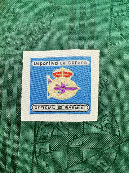 Camiseta retro de manga larga para hombre del Deportivo La Coruña - Temporada 1999/00