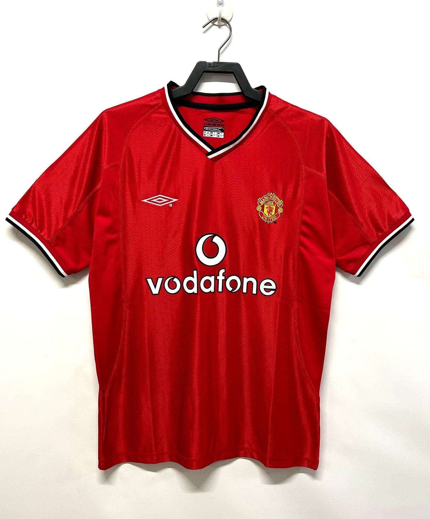 Maillot Rétro Homme Manchester United Domicile - 2000/2002