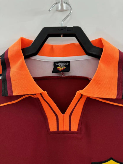 Camiseta retro para hombre del equipo Roma - 1998/1999