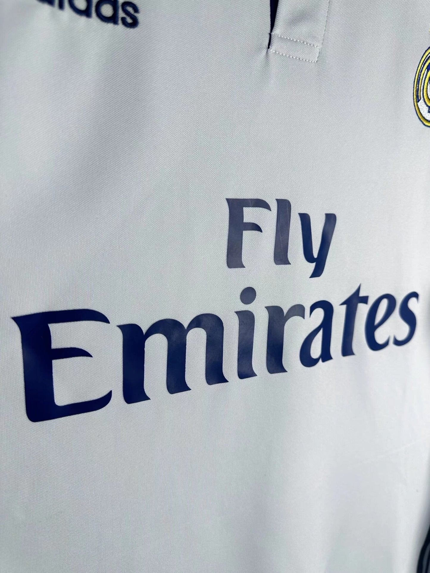 Retro Long Sleeve Real Madrid Adidas  - 2016/17