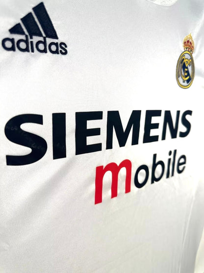 Camiseta Retro de Hombre Real Madrid - Temporada 2004/05