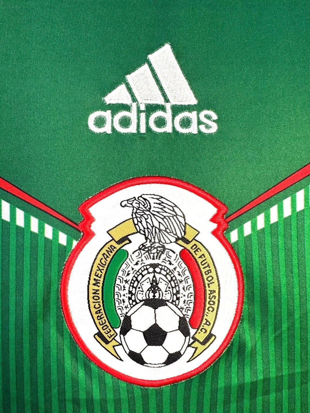 Maillot Rétro Homme Équipe Nationale du Mexique Domicile Vert - 2014