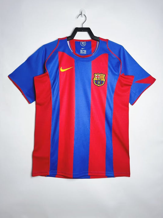Camiseta retro de hombre del FC Barcelona - Temporada 2004/2005