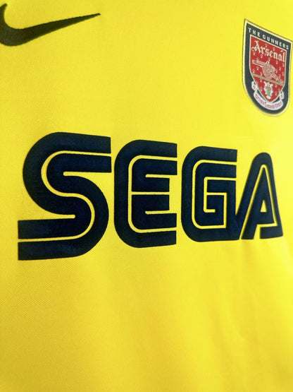 Camiseta Retro de Hombre del Arsenal Visitante - Temporada 2000/01