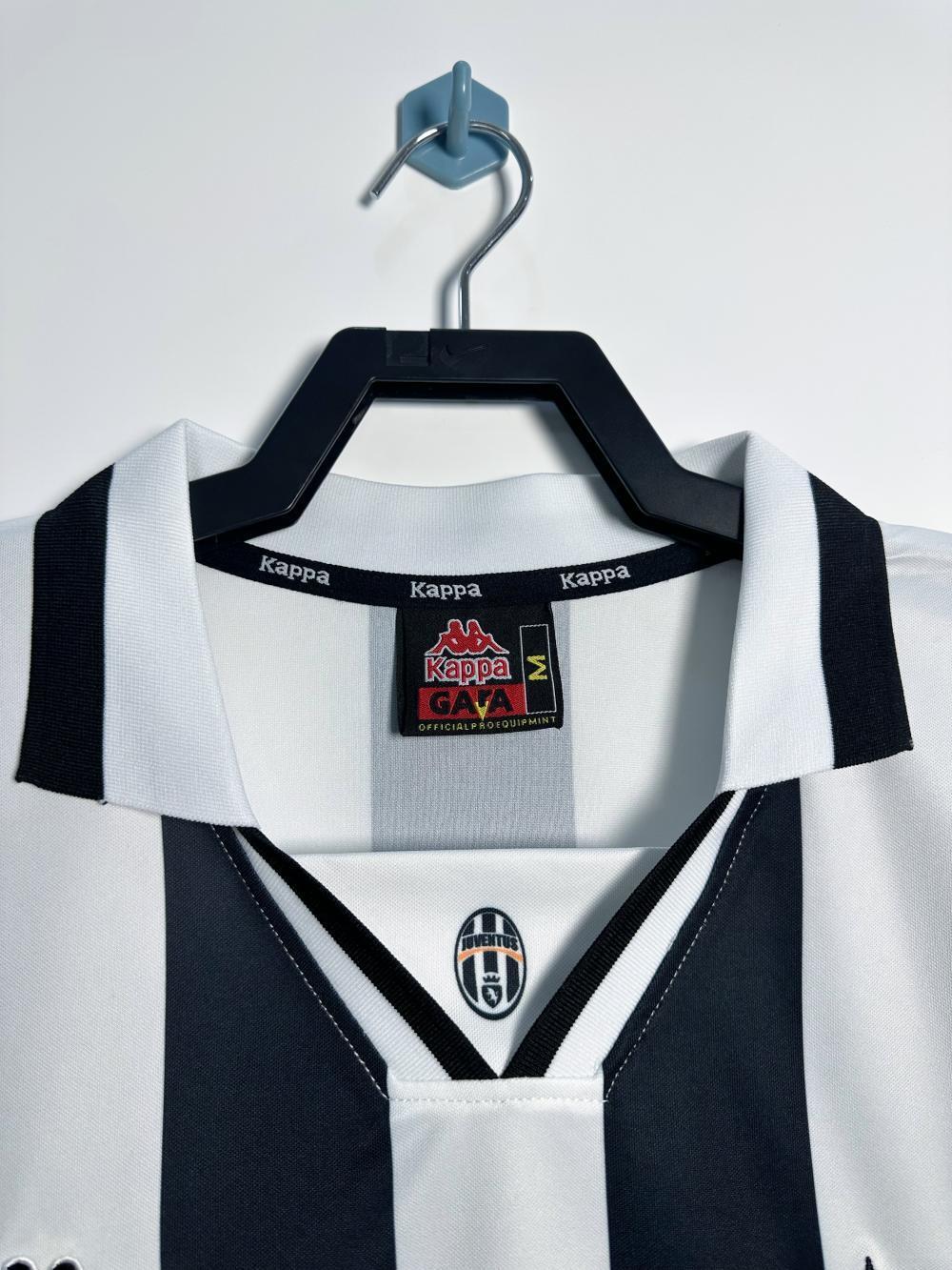 Camiseta Retro de Hombre Manga Larga de la Juventus - Temporada 1995/97