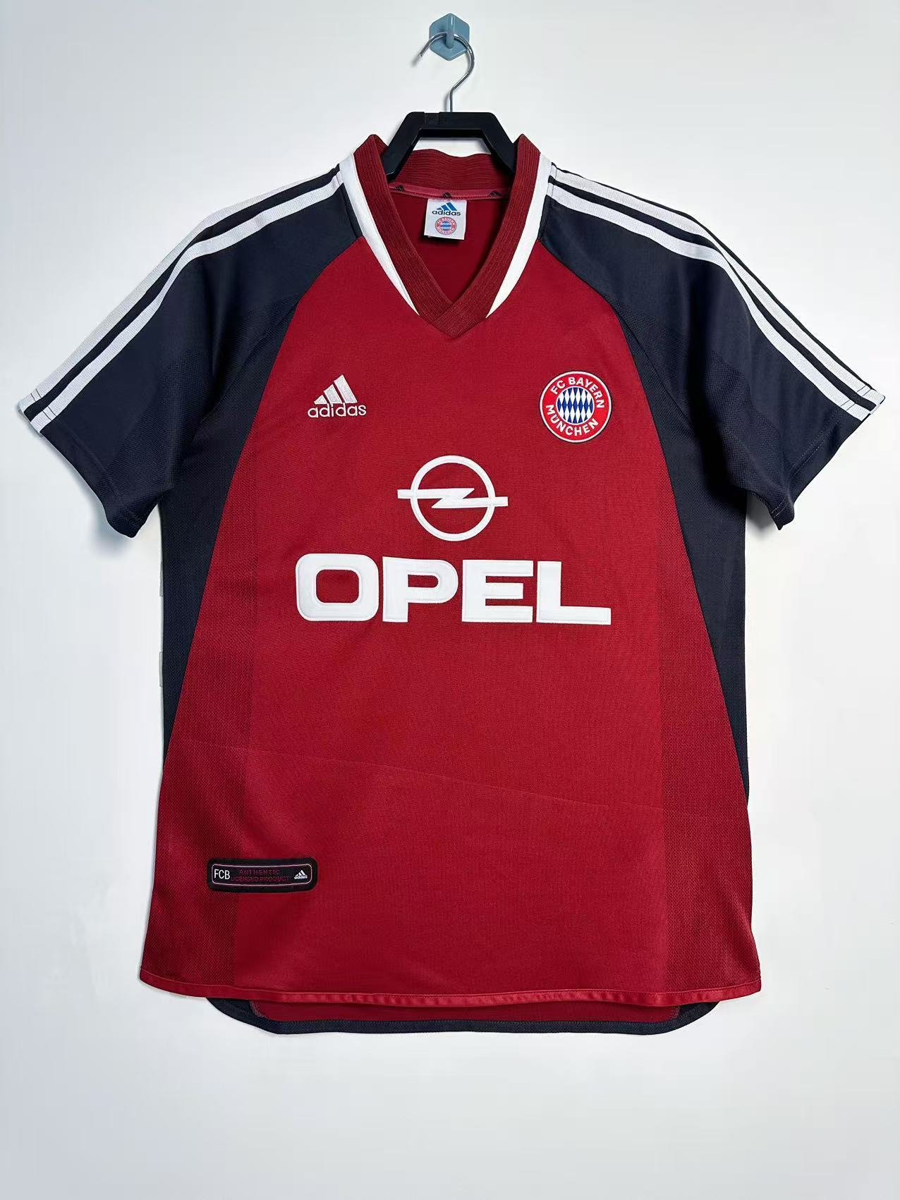 Retro Jersey Bayern Munchen Home - 2001/2002