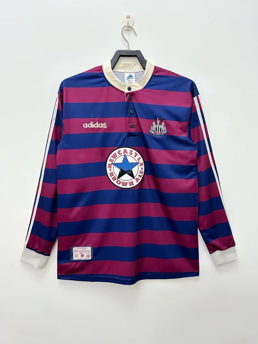 Maillot Rétro Homme Manches Longues Newcastle Équipe - 1995/97