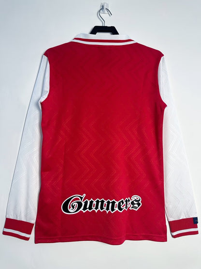 Maillot domicile rétro homme Arsenal Manches longues - Saison 1996/97
