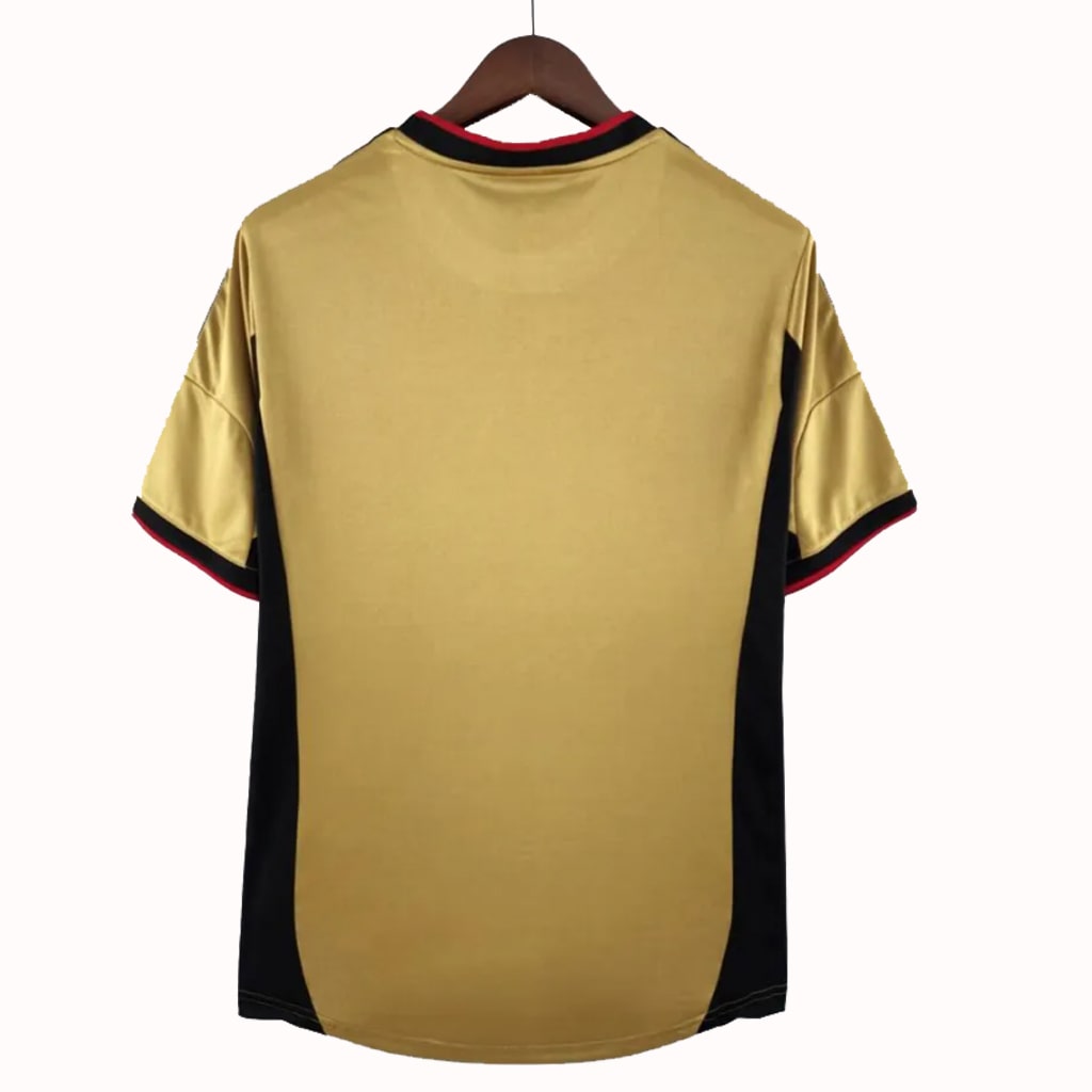 Jersey II AC Milan 2013/14 Retro Dourada Torcedor - Masculina