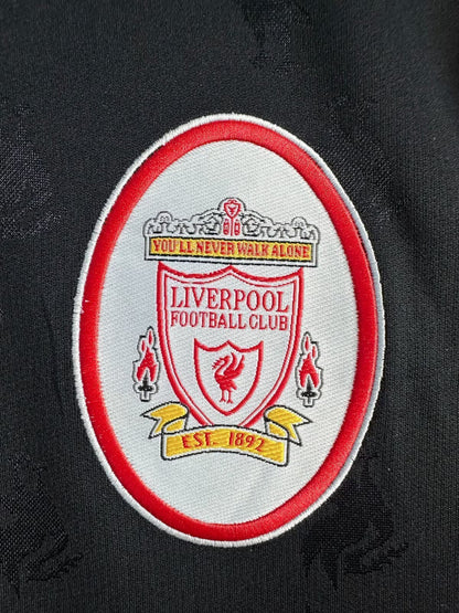 Camiseta Retro Liverpool Negra para Hombre - 1996/1997