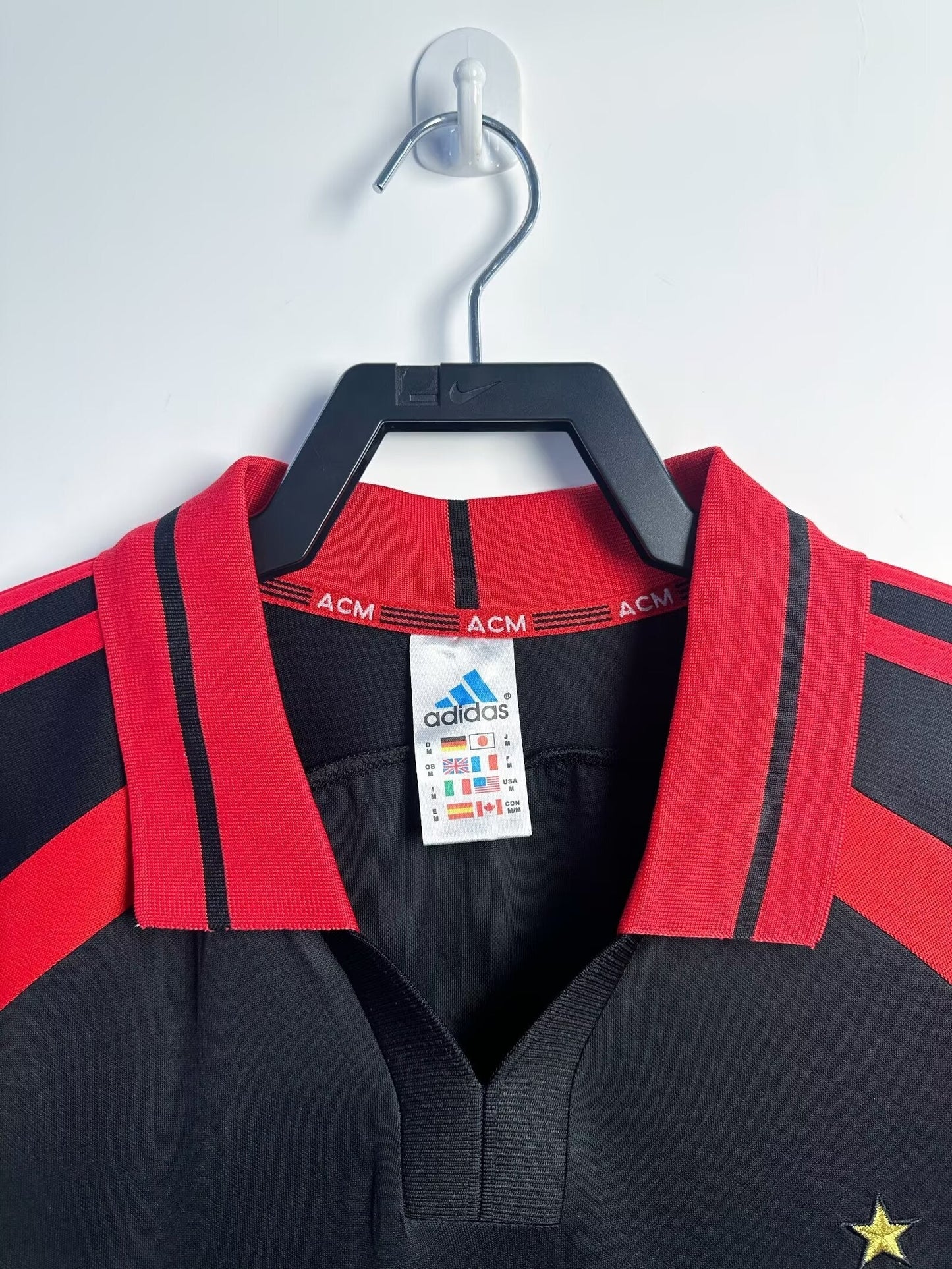 Camiseta Retro de Hombre Equipo Milán - 2000/01