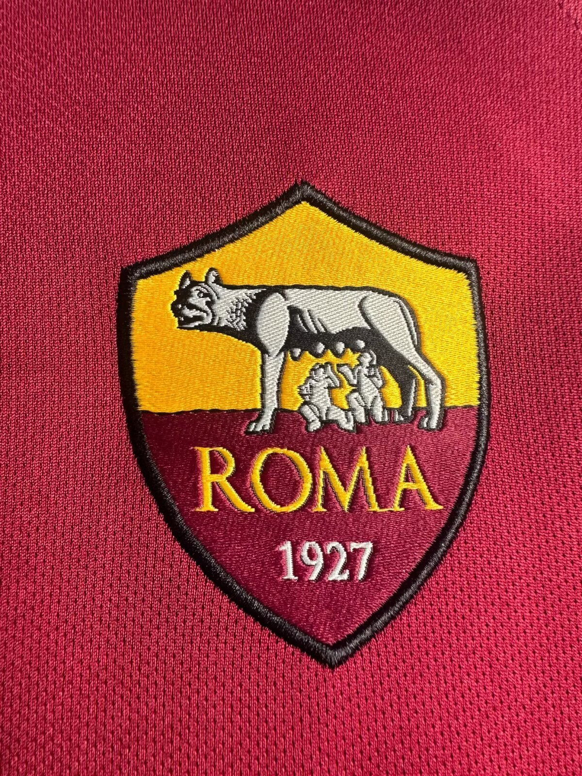 Maillot Rétro Homme Manches Longues Domicile AS Roma - 2017/18