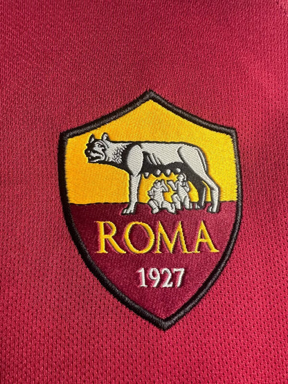 Maillot Rétro Homme Manches Longues Domicile AS Roma - 2017/18