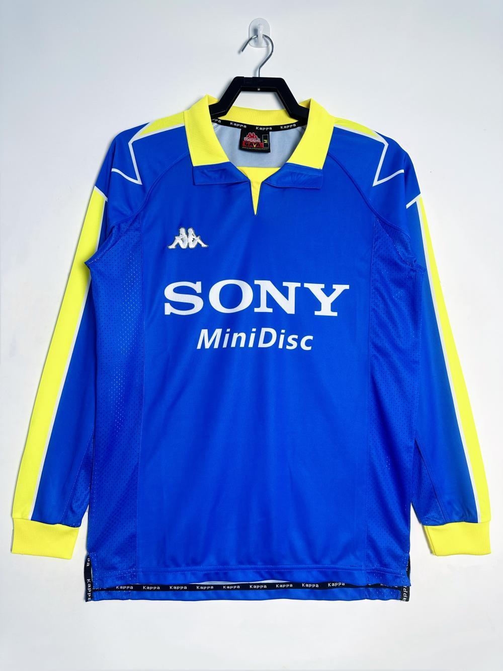 Camiseta Retro de Manga Larga del Juventus de Visitante para Hombre - 1997/99