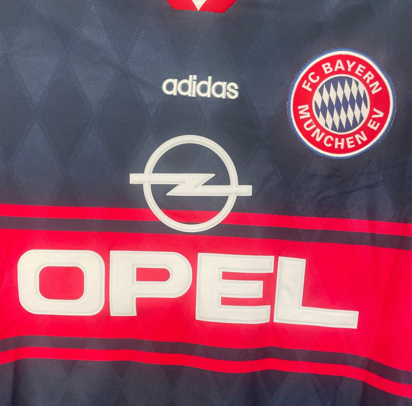Man's Retro Long Sleeve Bayern Munchen Team - 1997/99