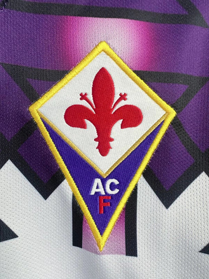 Maillot rétro homme à manches longues Fiorentina extérieur - 1992/93