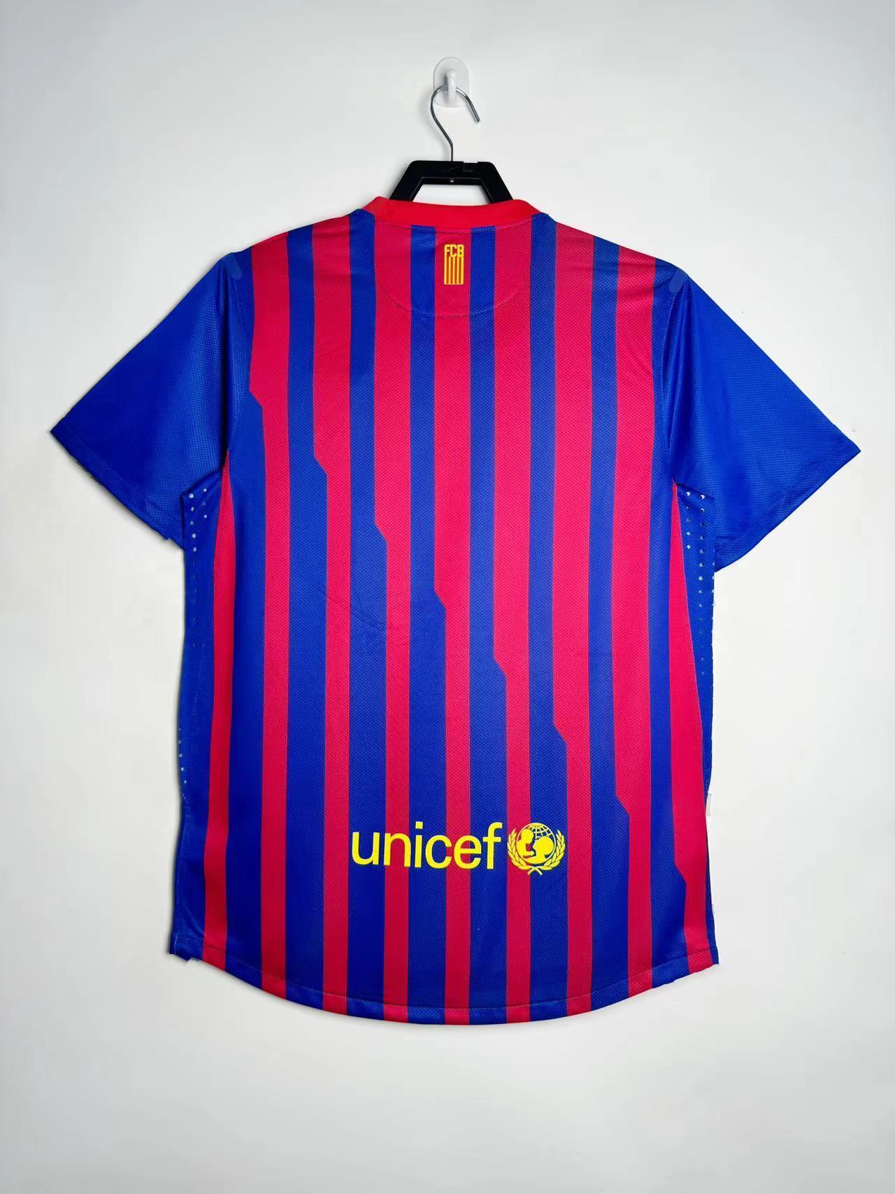 Maillot Rétro Homme Domicile FC Barcelone - 2011/2012