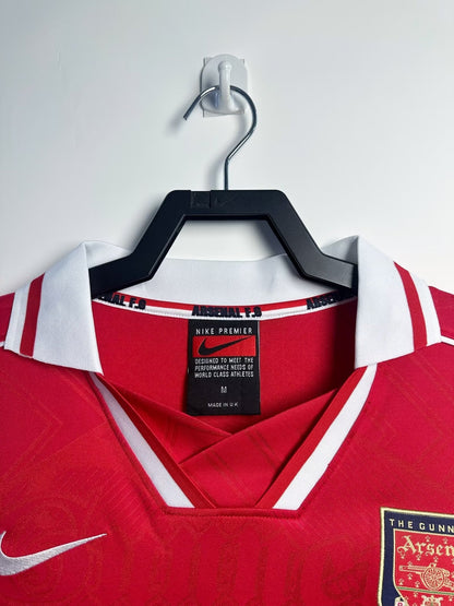 Maillot domicile rétro homme Arsenal Manches longues - Saison 1996/97