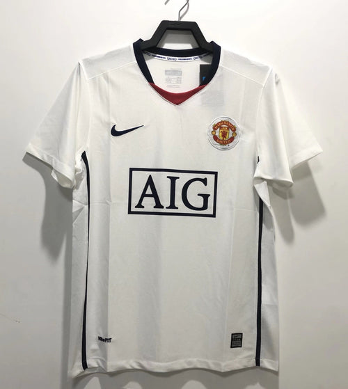 Camiseta Retro de Hombre Manchester United (Edición Visita de Liga) - 2008/09